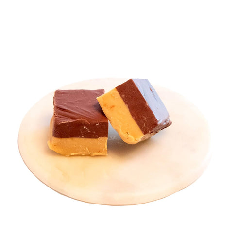 1 Package Lehman's Homemade Artisan Fudge, Freshly Made Gourmet Candy, Pound - Chocolate Peanut Butter