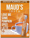 Maud's Pumpkin Spice Latte Instant Coffee Sticks, 16ct