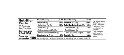 Generic 40 Packs 6 Pack Peanut Butter Sandwich Crackers of Toasty with Real Peanut Butter Filling Quality Lance Snacks