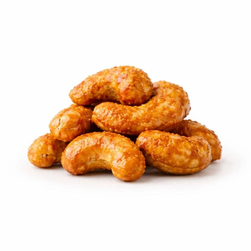 Zenya Tea Shop Honey Glazed Cashews - Sweet Crunchy Cashew Snack, Honey Coated Nuts for