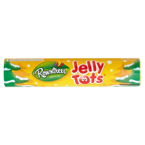Rowntree's Rowntrees Jelly Tots Christmas Tube 115g Pack of 1