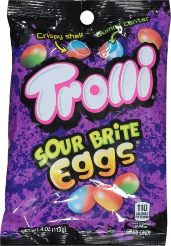 4.0 Trolli Sour Brite Eggs, Assorted Ounce