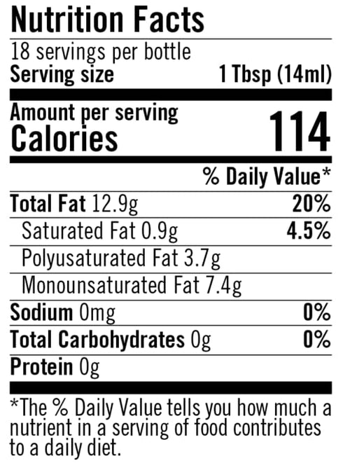 8.45 OZ Todds Cold Pressed Canola Oil, Basil, FL