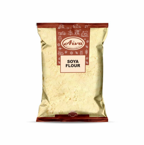 Aiva Soy Soya Bean Floour | Soy Bean Flour (Soy Flour) -