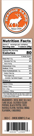 Pack 2 PEARSON RANCH Duck Jerky of Exotic Meat Jerky, Gluten-Free, Low-Carb, MSG-Free, High-Protein Grass-Fed, Paleo