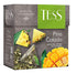 Tess Pina Colada Green Tea Composition with Mango and Pineapple Leaf in 20 Pyramid Sachets