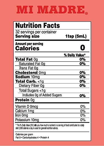 100 5 (Pack 1) Mi Madre Guava Hot Sauce, Handcrafted in Puerto Rico, Percent Natural, Ounce