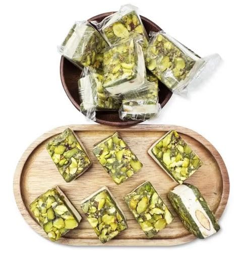 NY Spice Shop Nougat Pistachios Square - 5 Pound Middle Eastern Sweet