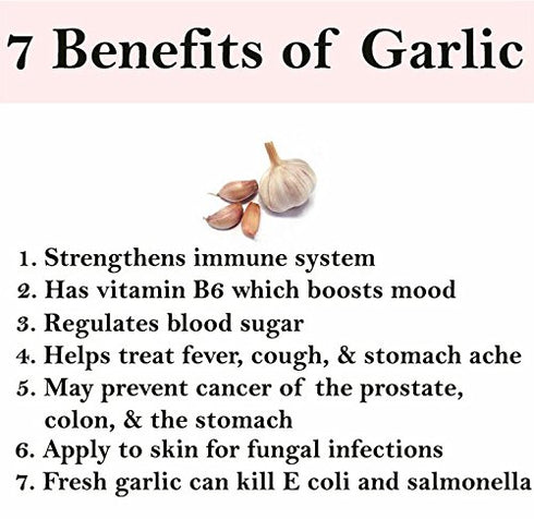 Fresh Garlic Bulbs 4 lbs (2 2 lbs) Whole Bags of Product of USA