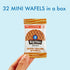 Rip Van Wafels Dutch Caramel Mini Stroopwafels, Low Carb Non-GMO Keto Friendly Snacks, 32 Pack