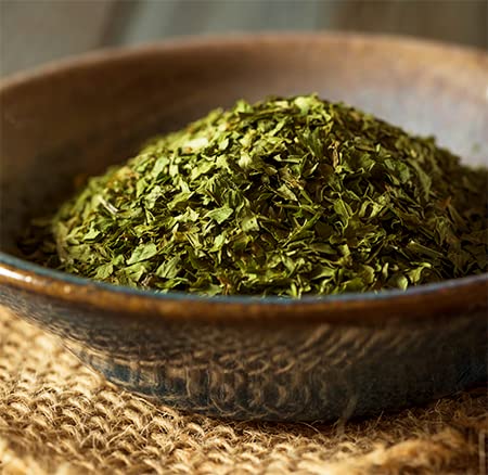 Unpretentious Parsley Flakes - Culinary Staple, Non-GMO, Bulk Size (8 oz)