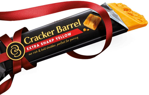 Generic 8 oz Pack 3 Cracker Barrel Extra Sharp Cheddar Cheese Chunk