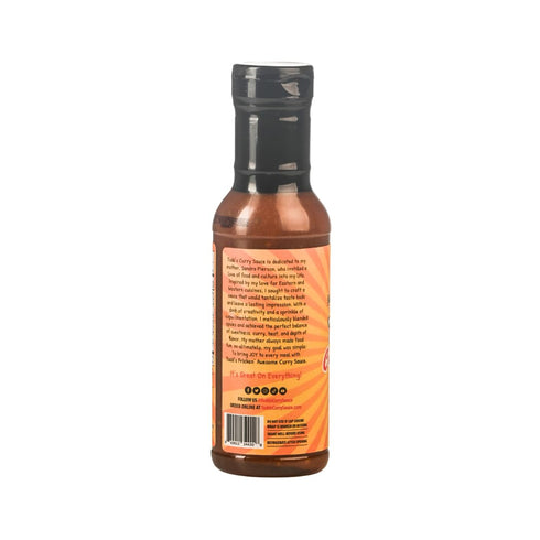 (12oz) Todd's Curry Sauce | Sweet Curry with Mild Spice | You Only Have To Taste It Once