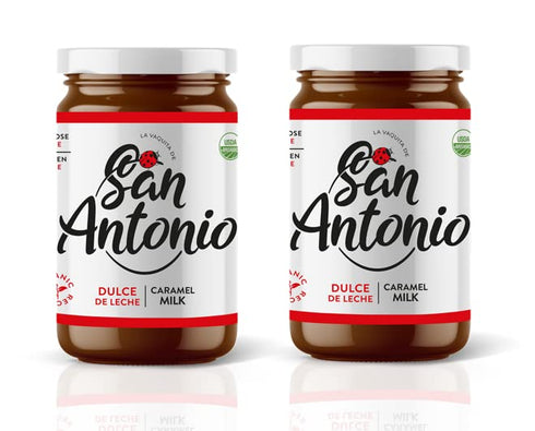 San Antonio Organic Dulce de Leche Classic Milk Caramel Spread - Gluten
