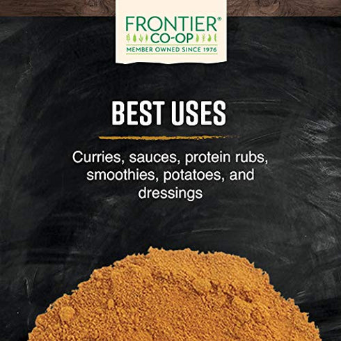 Frontier Herb Organic Ground Turmeric Root - 1 lb