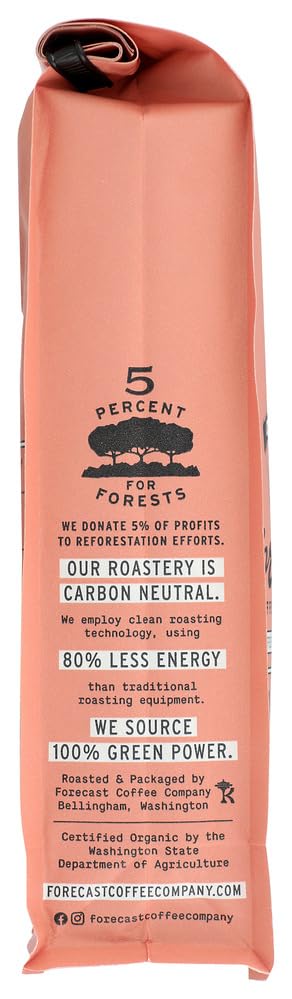 Forecast Coffee Company 12 OZ Organic Pedal Pusher Whole Bean Coffee