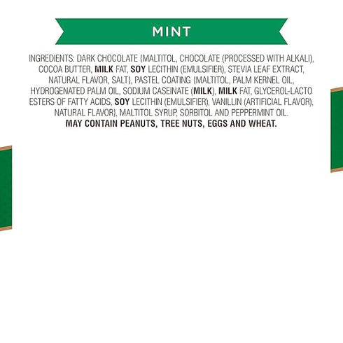 Patties-1 lb Lovers(16 oz) Gourmet Sugar Free Mint Deliciously Crafted Dark Chocolate Mint Delight for a Guilt-Free