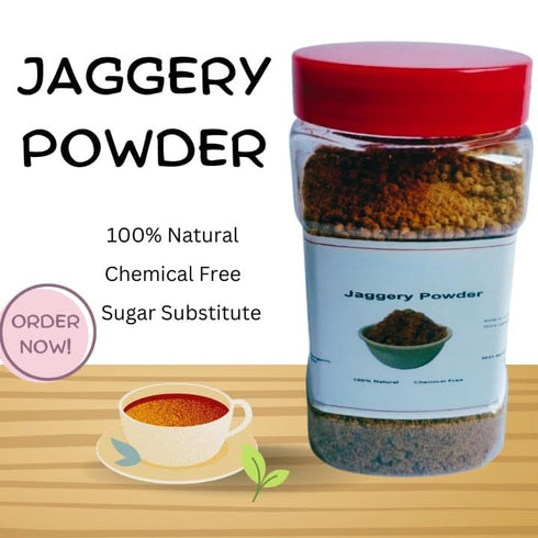Generic (250 (Pack 1)) Jaggery Powder, Sugar Substitute, Preservative Free & Chemical Free g