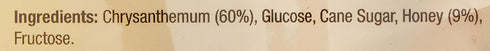 0.63oz/18g X20 Gold Kili Instant Honey Chrysanthemum Drink Sachets