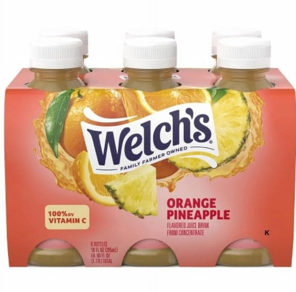 KD Chocolates Walch's Orange Pineapple Juice - 10 fl oz - 6 ct