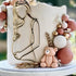 Wkeldr Pregnant Woman Cake Charm,Acrylic Baby Shower Cake Decorations,Pregnant Line Art Cake Charm for Baby Gender