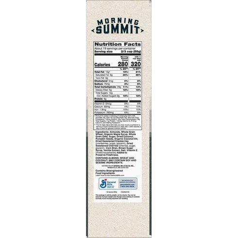 Generic Summit Morning Lightly Sweetened Maple Berry Blend Cereal