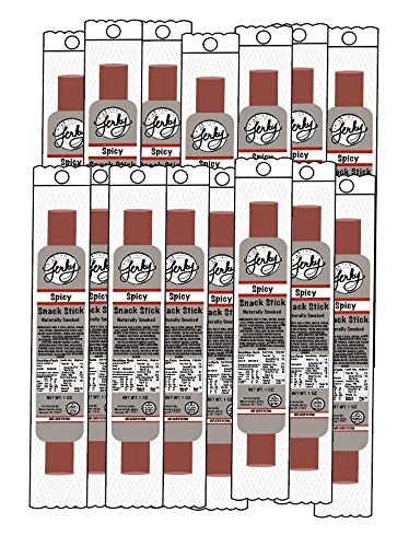 Moses Family Beef Jerky , Spicy Snack Stick, 1 Ounce (Pack of 15), Fresh, Meat Stick