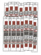Moses Family Beef Jerky , Spicy Snack Stick, 1 Ounce (Pack of 15), Fresh, Meat Stick