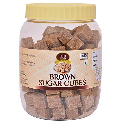 FOOD ESSENTIAL European Style Brown Sugar Cubes 1 Kg (35.27 OZ) By