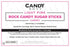 36 Light Pink Rock Candy Sugar Sticks - Cherry Flavored - Individually Wrapped Pink Candy Party Favors