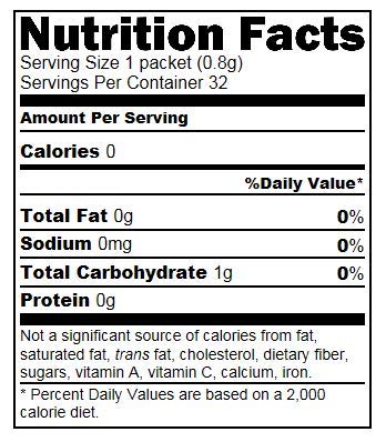True Grapefruit Crystallized Grapefruit 32 Packets True Citrus (3 Boxes 96 Total Packets)