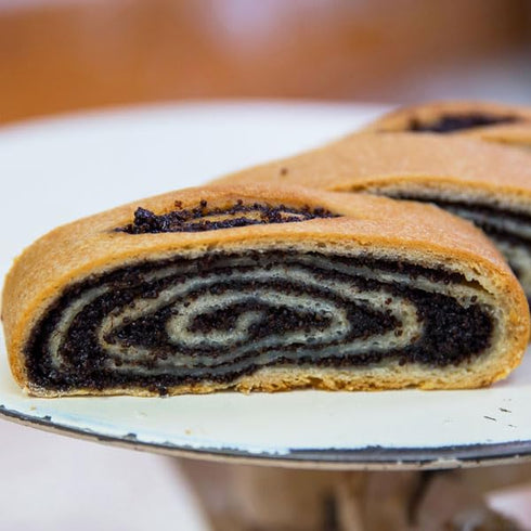 Barbara's Cookie Pies 1.5 lbs) Sympathy - Hungarian Nut Roll - Poppyseed (Over