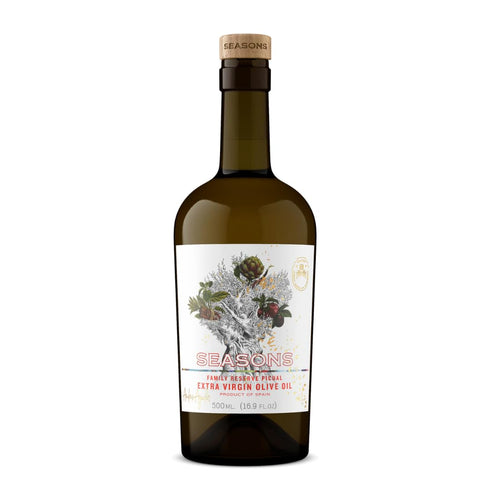 Seasons EVOO Award-Winning Family Reserve Picual Extra Virgin Olive Oil Cold Pressed,