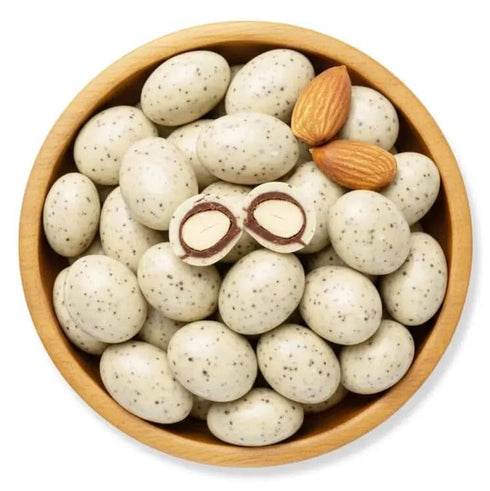 2 NY Spice Shop Coffee & Cream Almonds Candy - Pound Sweet Crunchy Coffee & Cream Almond Snack - FunTreats for Festive