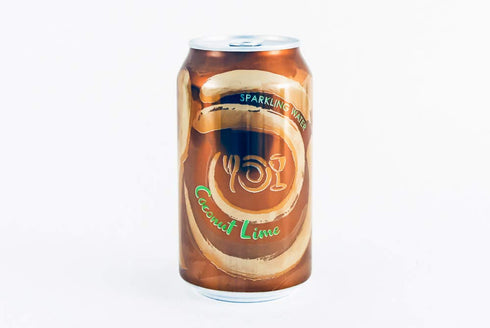 Wegmans (12 pack) Sparkling Water Coconut Lime cans