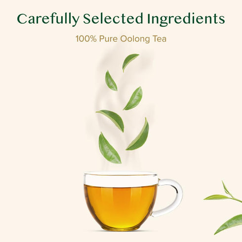 VAHDAM White Mountain Oolong Tea Loose Leaf (1.76oz/25 Cups) | High Elevation Grown | Vacuum Sealed | Brew Hot, Iced,