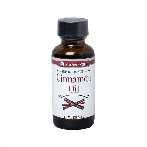 LorAnn Oils Super Strength Flavoring, Cinnamon Oil, 1 fl oz - Bold, Natural Flavors for Candy Making
