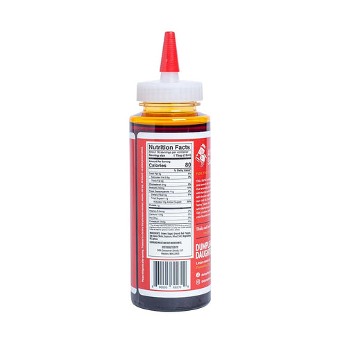 Dumpling Daughter - Spicy Sweet Soy Sauce (8 oz) - Brown Sugar Sweetened Dumpling Sauce Balanced with Spicy Chili Oil - The Most Versatile Soy Sauce