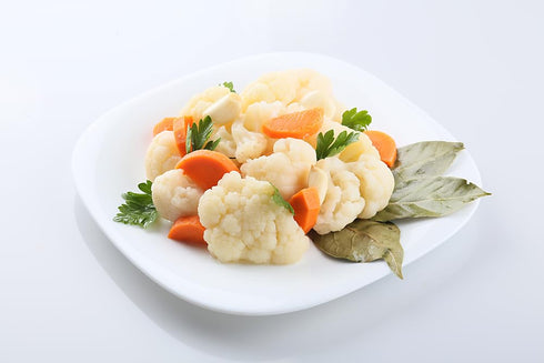 29 oz Sanniti Giardiniera | Pickled Mixed Vegetables | Cauliflower, Carrots, Celery, and Peppers | Kosher