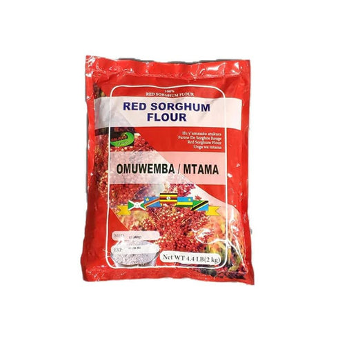 Generic Red Sorghum Flour, Whole Grain, Mtama Omuwemba, Gluten Free, Traditional Porridge and