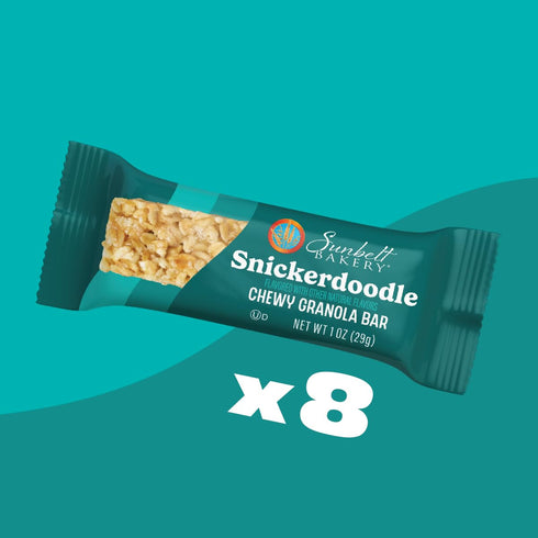 8-1.0 OZ Sunbelt Bakery Snickerdoodle Chewy Granola Bars, Bars