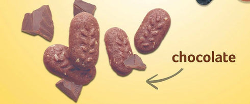 Generic Pack, 36 Count Pack Breakfast Biscuit Variety Individually Wrapped Snack Cookies, Chocolate, Cinnamon Brown