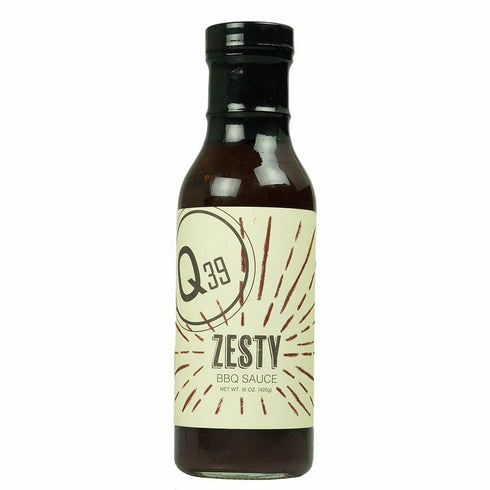 Q39 Zesty BBQ Sauce - 16 Ounce Bottle