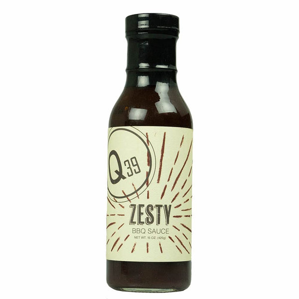 Q39 Zesty BBQ Sauce - 16 Ounce Bottle