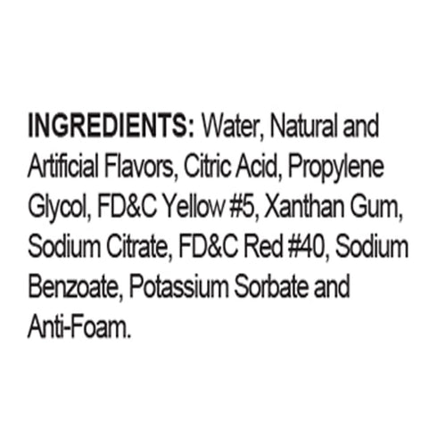 Hypothermias Blue Raspberry Shaved Ice and Snow Cone Syrup Unsweetened Flavor Concentrate - 4 Fl. Oz - Makes 1 Gallon -
