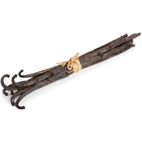 (10 Pack) Papua New Guinea Vanilla Beans Whole Grade A Vanilla Pods for Homemade Vanilla Extract, Baking, Ice Cream