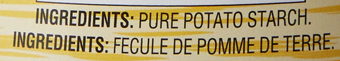 24oz (1.5 lb) Gefen Pure Gluten Free Potato Starch, for Cooking & Baking Resealable Container | Excellent Fried Chicken