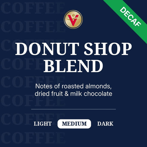 80 Count, Victor Allen's Coffee Decaf Donut Shop Blend, Medium Roast, Single Serve Coffee Pods for Keurig K-Cup Brewers
