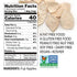 0.35 Oz (Pack 24), 100% Brothers All Natural Freeze Dried Fruit Crisps, Fuji Apple & Cinnamon, of Made with Fruit
