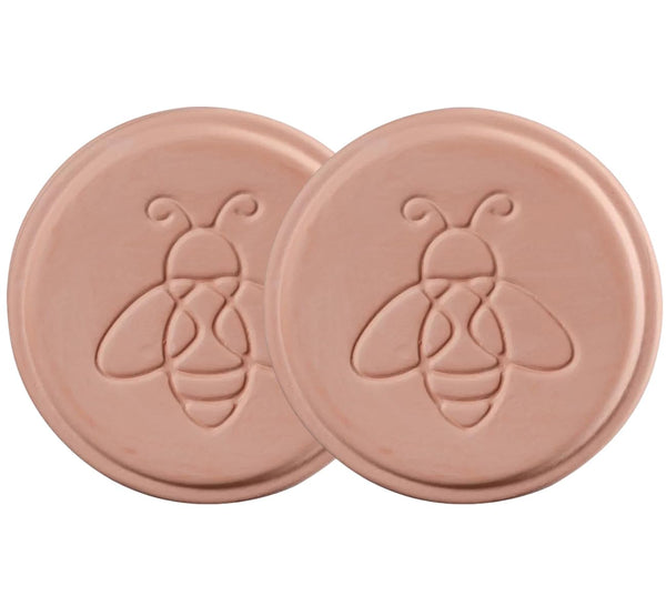 USEDGDIG 2 PCS Terracotta Brown Sugar Keeper, Brown Sugar Container Disc,Sugar Saver and